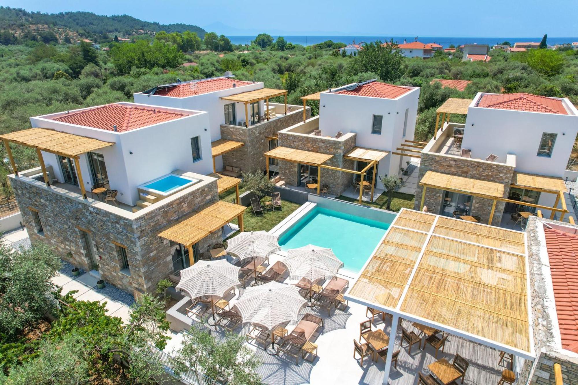 Azzure Luxury Suites Potos Dış mekan fotoğraf