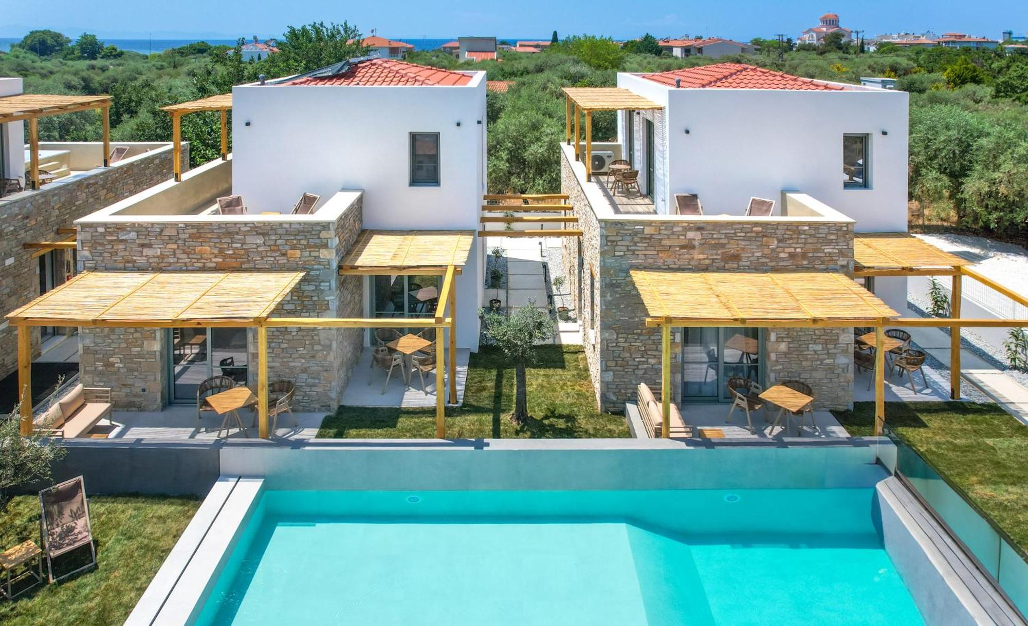 Azzure Luxury Suites Potos Dış mekan fotoğraf